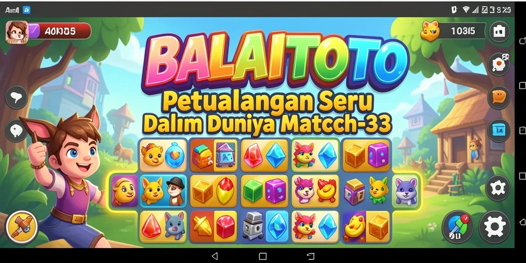 Tampilan gameplay seru yang penuh warna dari BALAITOTO.