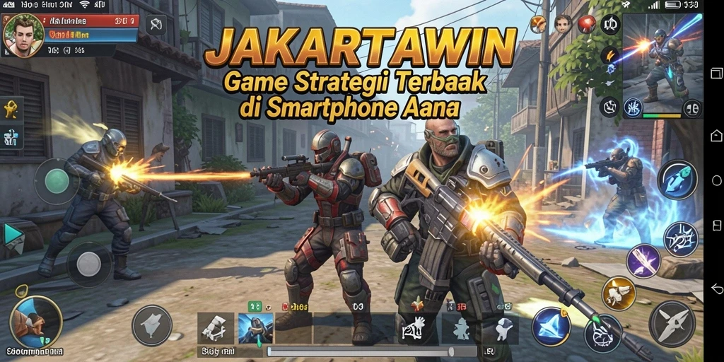 Tampilan gameplay menegangkan di JAKARTAWIN dengan strategi yang mendalam.