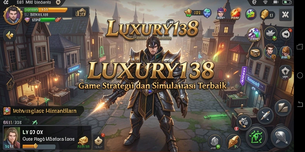Gameplay menarik dengan elemen strategi dan simulasi dalam LUXURY138.