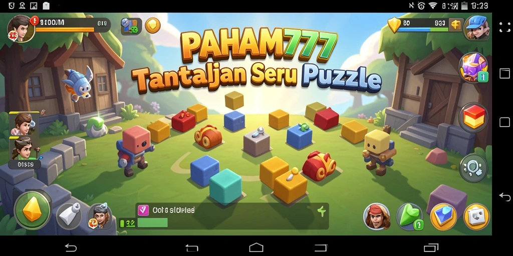 Screenshot PAHAM777 menampilkan gameplay yang menegangkan dan seru.