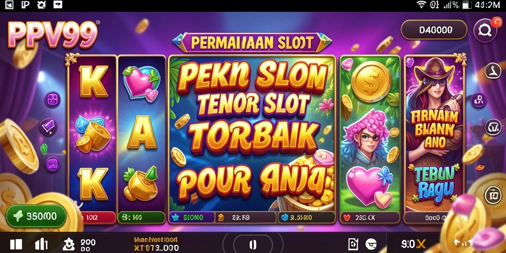 Screenshot utama PPV99 menampilkan gameplay Slot yang seru.