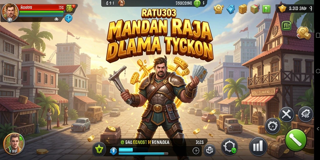 Tampilan layar dalam RATU303 menunjukkan dinamika gameplay Tycoon yang seru.