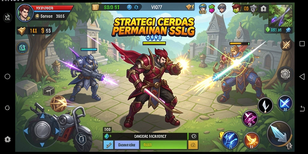Screenshot VIO77 menunjukkan aksi strategi dan pengelolaan sumber daya yang mendebarkan.